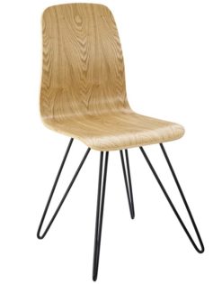 wood pin chair natural wood